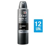 Ficha técnica e caractérísticas do produto Kit Desodorante Aerossol Dove Men Invisible Dry 150ml com 12un