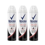 Ficha técnica e caractérísticas do produto Kit Desodorante Antitranspir Aerossol Rexona Women Antibacteriano Invisible 150ml 3UN