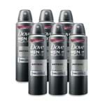Ficha técnica e caractérísticas do produto Kit Desodorante Antitranspirante Aerossol Dove Men Antibacteriano 150ml Leve 6 Pague 4