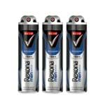Ficha técnica e caractérísticas do produto Kit Desodorante Antitranspirante Aerossol Rexona Active 150ml com 3 Unidades Leve + por -