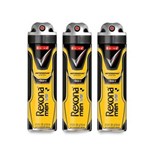 Ficha técnica e caractérísticas do produto Kit Desodorante Antitranspirante Aerossol Rexona V8 150ml com 3 Unidades Leve + por -
