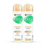 Ficha técnica e caractérísticas do produto Kit Desodorante Antitranspirante Garnier Bí-O Clarify Afina Feminino Aerosol - 2 X 150ml