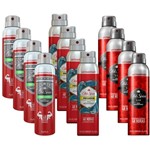 Ficha técnica e caractérísticas do produto Kit Desodorante Antitranspirante Old Spice 4 Cabra Macho + 4 Pegador + 4 VIP 150mL