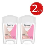 Ficha técnica e caractérísticas do produto Kit Desodorante Antitranspirante Rexona Clinical Classic Women Stick - 2 Unidades