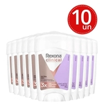 Ficha técnica e caractérísticas do produto Kit Desodorante Antitranspirante Rexona Clinical Women Extra Dry 48g - 10 unidades