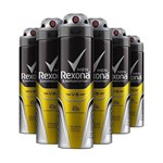 Ficha técnica e caractérísticas do produto Kit Desodorante Antitranspirante Rexona Masculino V8 Aerosol 6 X 150mL