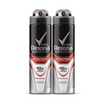 Ficha técnica e caractérísticas do produto Kit Desodorante Antitranspirante Rexona Men Antibacterial Protection Aerosol