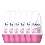 Ficha técnica e caractérísticas do produto Kit Desodorante Antitranspirante Rexona Powder Dry Rollon Feminino 50ml com 6 Unidades