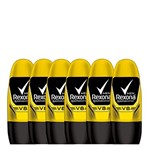 Ficha técnica e caractérísticas do produto Kit Desodorante Antitranspirante Rexona V8 Masculino Rollon 50ml com 6 Unidades