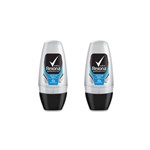 Ficha técnica e caractérísticas do produto Kit Desodorante Antitranspirante Rollon Rexona Active 50ml 50% na 2ª Unidade