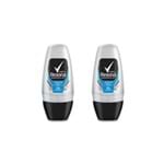 Ficha técnica e caractérísticas do produto Kit Desodorante Antitranspirante Rollon Rexona Active 50ml 50% na 2 Unidade