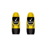 Ficha técnica e caractérísticas do produto Kit Desodorante Antitranspirante Rollon Rexona V8 50ml 50% na 2ª Unidade