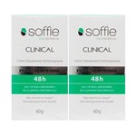 Kit Desodorante Antitranspirante Soffie Clinical 60g