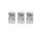 Ficha técnica e caractérísticas do produto KIT Desodorante Crystal Rock Lafes 63g Vegano C/ 3UNIDs - Lafe's
