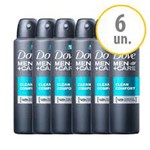 Ficha técnica e caractérísticas do produto Kit Desodorante Dove Men Care Clean Comfort Aerosol 6 Un
