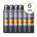 Ficha técnica e caractérísticas do produto Kit Desodorante Dove Men Care Energy Dry Aerosol 6 Un