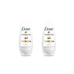 Ficha técnica e caractérísticas do produto Kit Desodorante Dove Rollon Invisible Dry 50ml