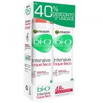 Kit Desodorante Garnier Bi-o Feminino Aerosol Intensive Toque Seco 150ml C/2unid - Bio