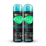 Ficha técnica e caractérísticas do produto Kit Desodorante Garnier Bí-O OdorBlock2 Masculino Aerosol