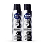 Ficha técnica e caractérísticas do produto Kit Desodorante Nivea For Men Black e White Power Aerosol