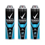 Kit Desodorante Rexona Men Aerosol Antitranspirante Impacto Masculino 150ml 3 Unidades