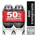 Ficha técnica e caractérísticas do produto Desodorante Antitranspirante REXONA INVISIBLE PREÇO ESPECIAL 2X90g