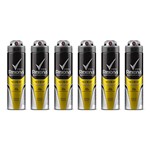 Ficha técnica e caractérísticas do produto Kit Desodorante Rexona Men V8 48 Horas Aerosol Masculino 150ml com 6 Unidades