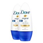 Ficha técnica e caractérísticas do produto Kit Desodorante Roll-On Dove Original 50ml 2 Unidades