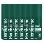 Kit Desodorante Roll-On Herbissimo Tradicional 50Ml com 6 unidades