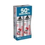 Kit 2 Desodorantes Aerosol Adidas Masculino 72h - Dry Power 150ml - Adidas/playboy