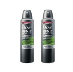 Ficha técnica e caractérísticas do produto Kit 2 Desodorantes Aerossol Antitranspirante Dove Men Minerais + Sálvia 150ml - 50% Off 2ªun