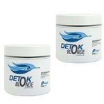 Kit 2 Detok Blonde Adlux Matizador Forever Therapy