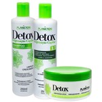 Kit Detox - 250g - Oxigenação Capilar ( Shamp. + Cond. + Máscara ) - Plancton Professional