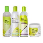 Kit Deva Curl Low Poo, One Condition, Angéll - 355Ml + Styling Cream - 500G