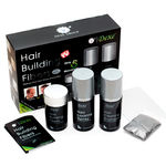 Ficha técnica e caractérísticas do produto Kit Disfarce de Calvície + Spray Fixador + Shampoo Dexe Hair Fibers