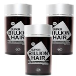 Ficha técnica e caractérísticas do produto Kit Disfarce para Calvície Loiro 3un - 25g - Super Billion Hair