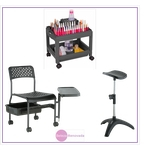 Ficha técnica e caractérísticas do produto Kit Dompel Manicure Basico Cadeira Cirandinha Tripe Carrinho