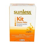 Ficha técnica e caractérísticas do produto Kit Doura Pelos Sunless Descolorante Sunless - 20g