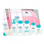 Ficha técnica e caractérísticas do produto Kit Dove Baby Bolsa Rosa com Trocador + 7 Produtos