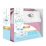 Ficha técnica e caractérísticas do produto Kit Dove Baby Hidratação Enriquecida Frasqueira Rosa + Shampoo + Refil + Sabonete em Barra