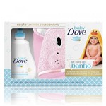 Ficha técnica e caractérísticas do produto Kit Dove Baby Hidratação Enriquecida Sabonete Líquido 400ml + Toalha de Banho Porco