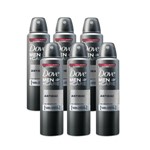 Ficha técnica e caractérísticas do produto Kit Dove Men Antibac Desodorante Antitranspirante Aerosol 150ml 6 Unidades