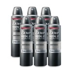 Ficha técnica e caractérísticas do produto Kit Dove Men Antibac Desodorante Antitranspirante Aerosol 150ml Leve 6 Pague 4