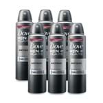 Ficha técnica e caractérísticas do produto Kit Dove Men Antibac Desodorante Antitranspirante Aerosol 150Ml Leve 6 Pague 4