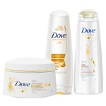 Ficha técnica e caractérísticas do produto Kit Dove Óleo Nutrição Shampoo + Condicionador 400ml + Creme de Tratamento 350g