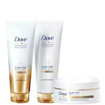 Ficha técnica e caractérísticas do produto Kit Dove Pure Care Dry Oil Shampoo 200ml + Condicionador 200ml + Creme de Tratamento 350g