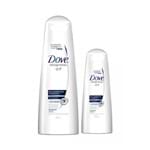 Kit Dove Reconstrução Completa Shampoo 400ml + Condicionador 200ml C/ 30% de Desconto