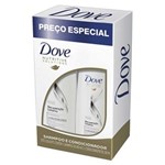 Ficha técnica e caractérísticas do produto Kit Dove Recuperação Extrema Shampoo 400ml + Condicionador 200ml - Único