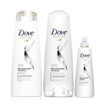 Ficha técnica e caractérísticas do produto Kit Dove Recuperação Extrema Shampoo + Condicionador + Creme de Pentear