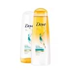 Ficha técnica e caractérísticas do produto Kit Dove Shampoo 400ml + Condicionador 200ml Óleo Micelar